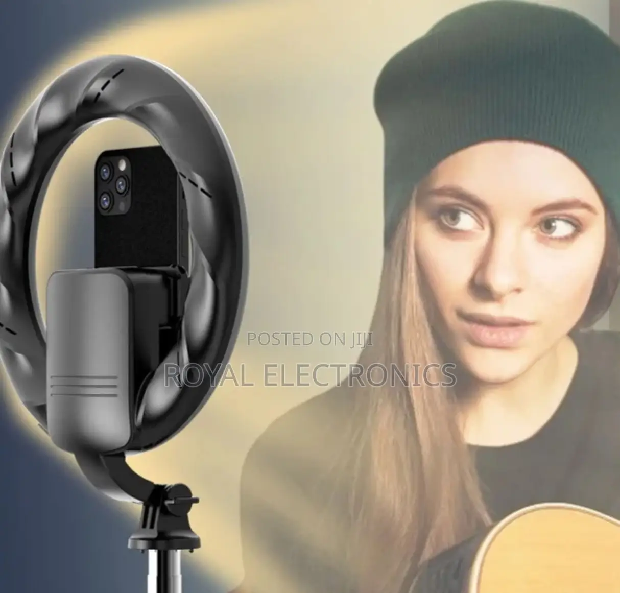 Selfi Stick With Ringlight