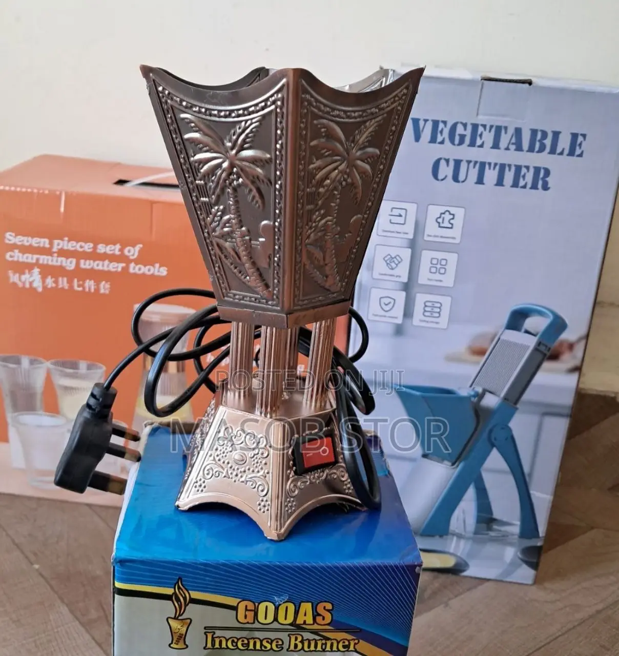 በአሌክትሪክ የሚሰራ የእጣን ማጨሻ 700 ዋት