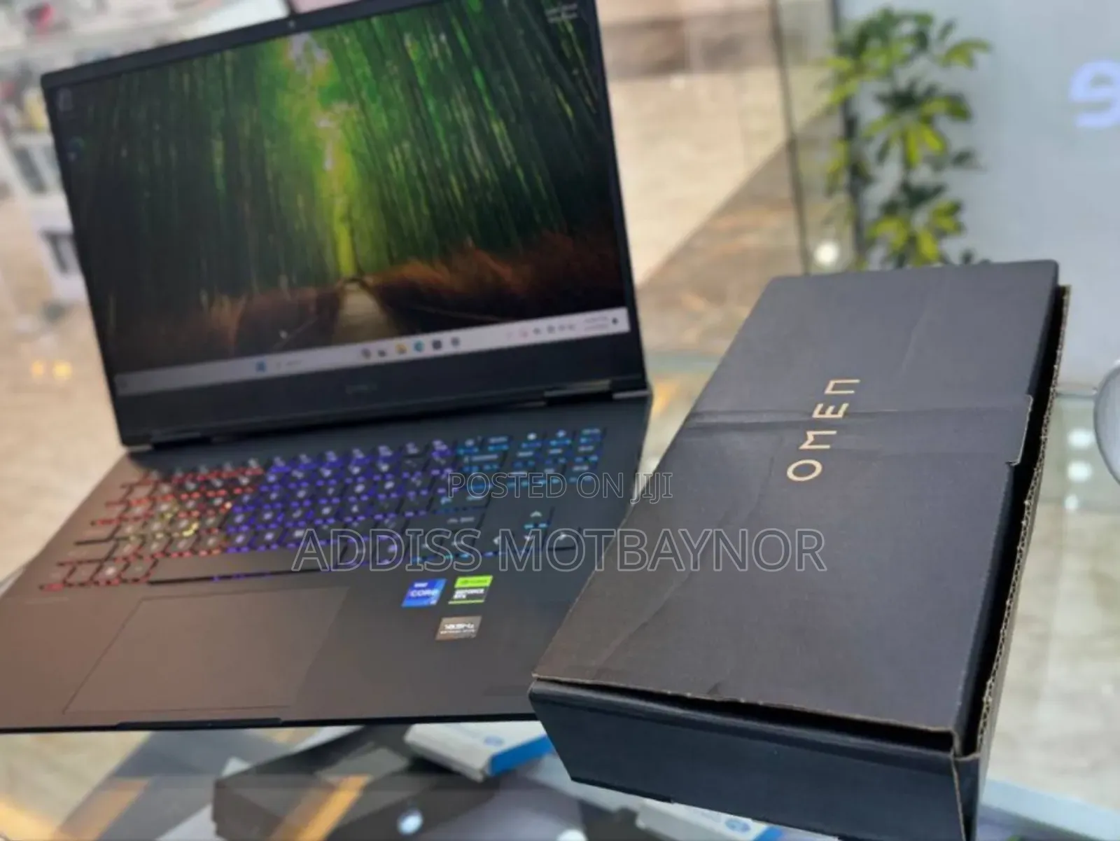 New Laptop HP Omen 17 16GB Intel Core I7 SSD 1T