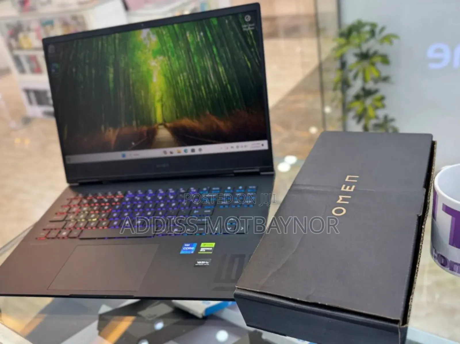 New Laptop HP Omen 17 16GB Intel Core I7 SSD 1T