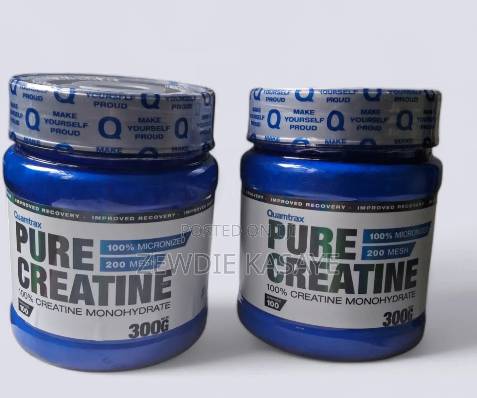 Pure Micronized Monohydrate Creatine 100 Servings