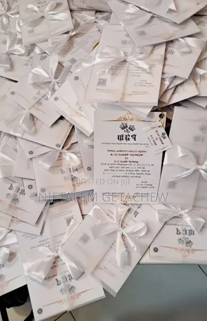 Photo - የሰርግ ጥሪ ካርድ Wedding Invitation Card Serg