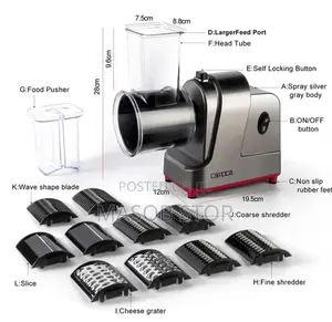 Photo - Electric Multifunctional Vegetables Slicer