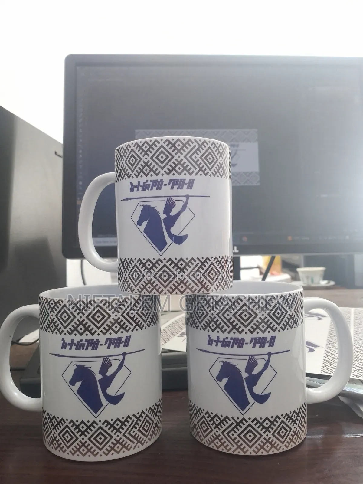 ማግ ህትመት Mug Printing ( ብርጭቆ )