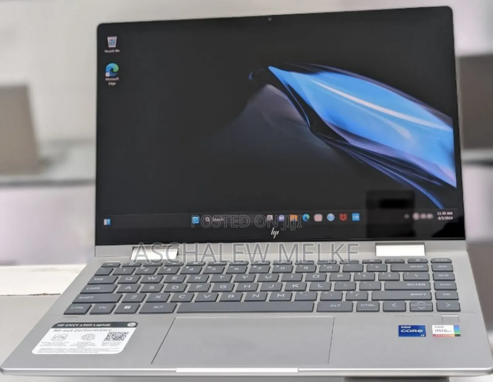 New Laptop HP Envy X360 16GB Intel Core I7 SSD 1T