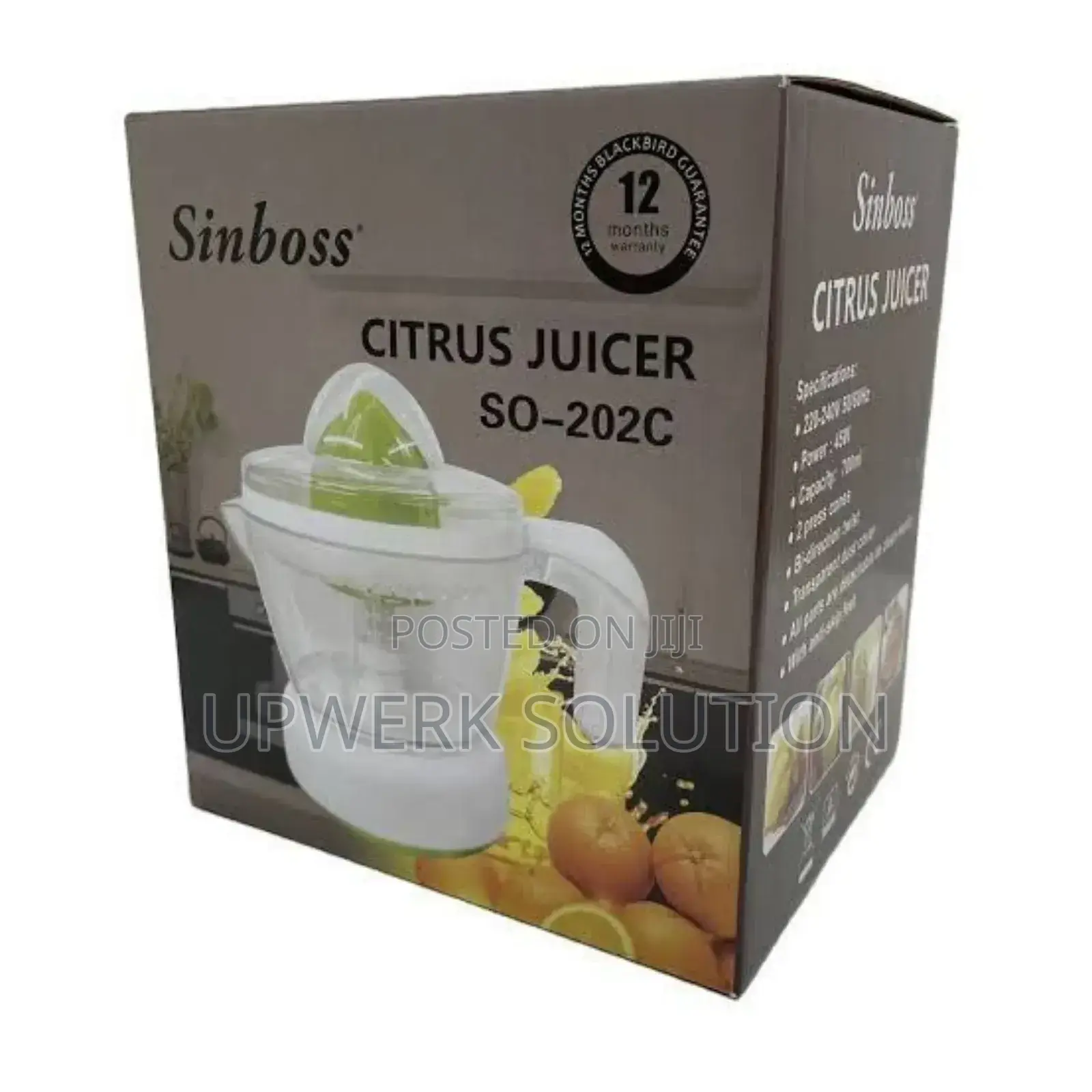 Sinboss Citrus Juicer