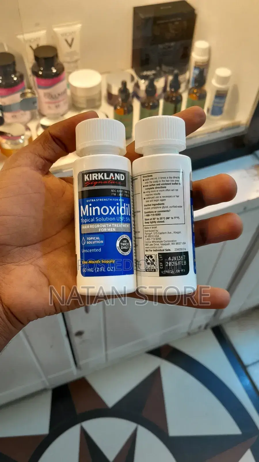 Original Kirkland Minoxidil 5% Available Sller in Adissabeba