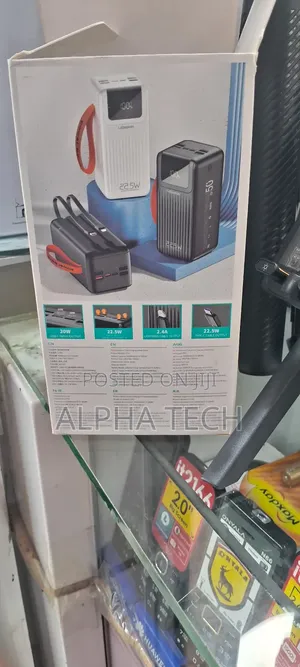 50,000 Mah Power Bank (22.5 W Supercharger)