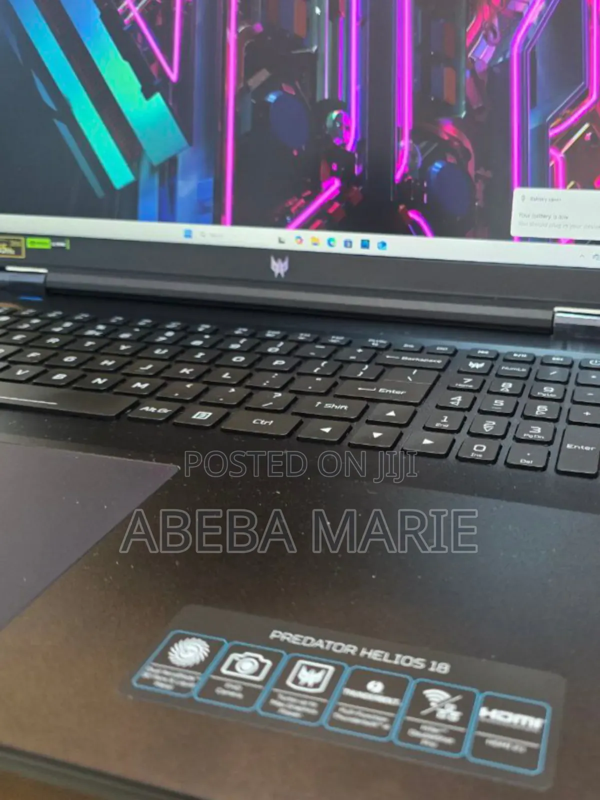 New Laptop Acer Predator Helios Neo 16 16GB Intel Core I7 SSD 1T