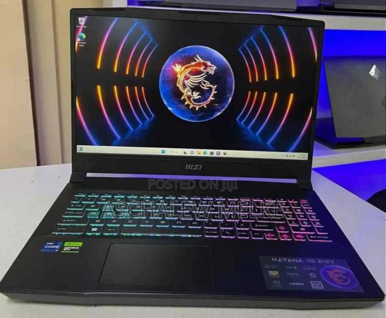 New Laptop MSI Katana 15 16GB Intel Core I7 SSD 512GB