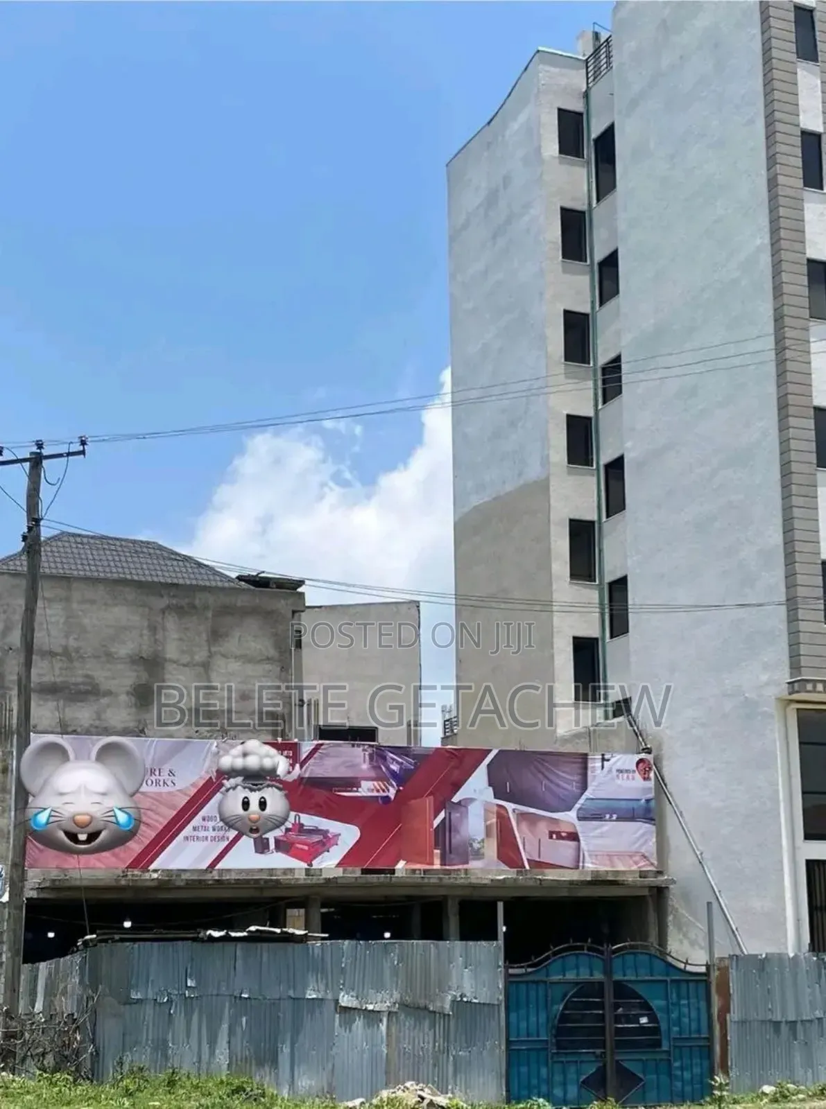 Ayat, First Slab Work for Sale, for G+4+Terrace 322sqm