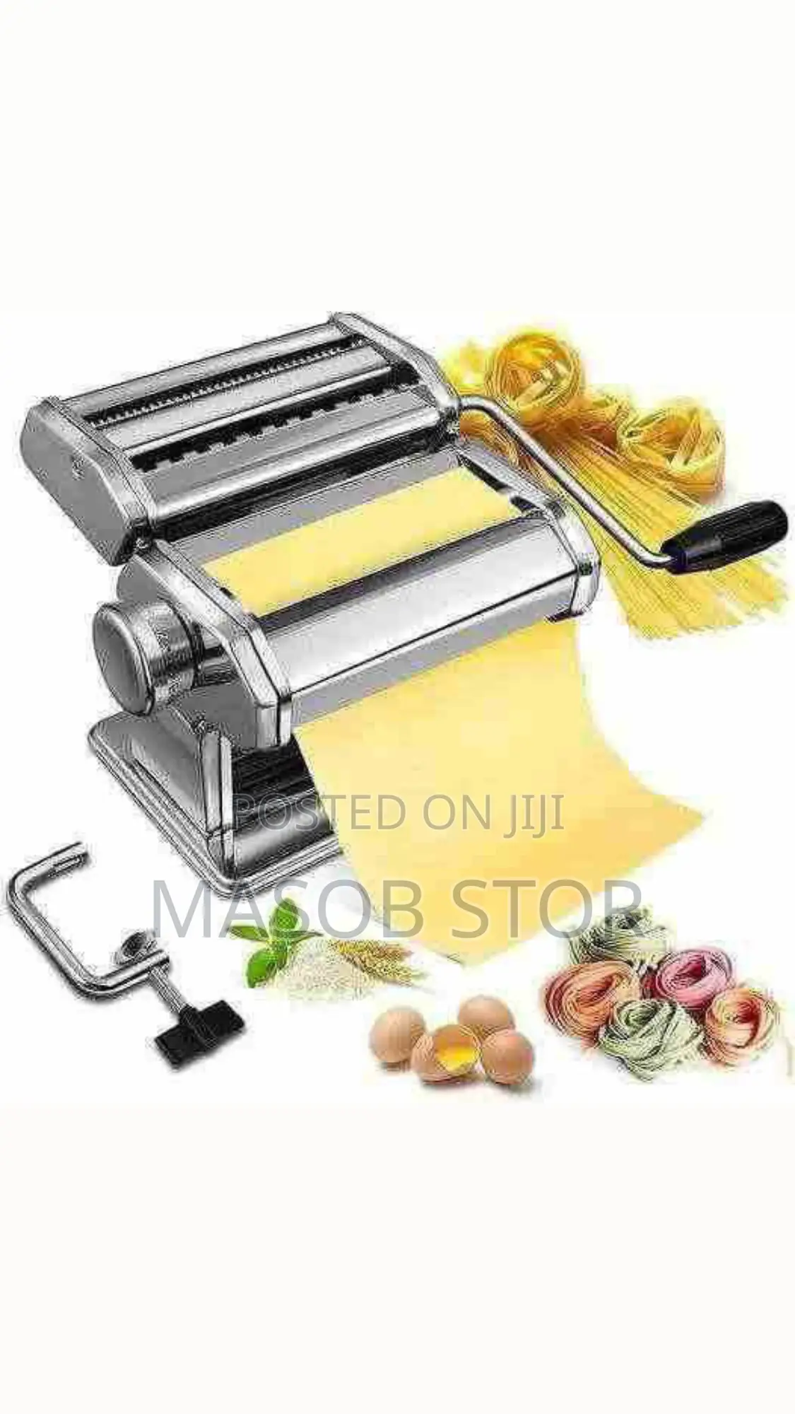 Stainless Steel Manual Noddle and Pasta Maker
