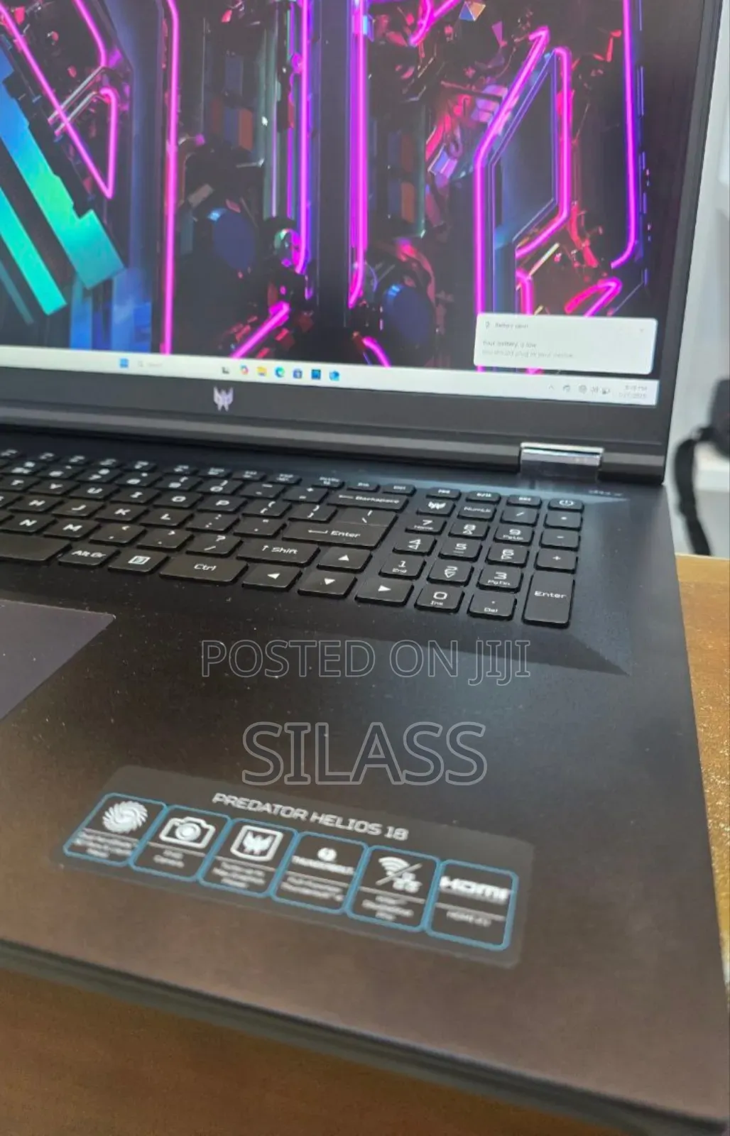 New Laptop Acer Predator Helios 18 PH18-71 16GB Intel Core I7 SSD 1T