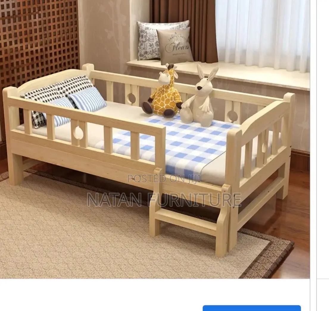 Handmade Wooden Kids’ Bed by Natan Furniture