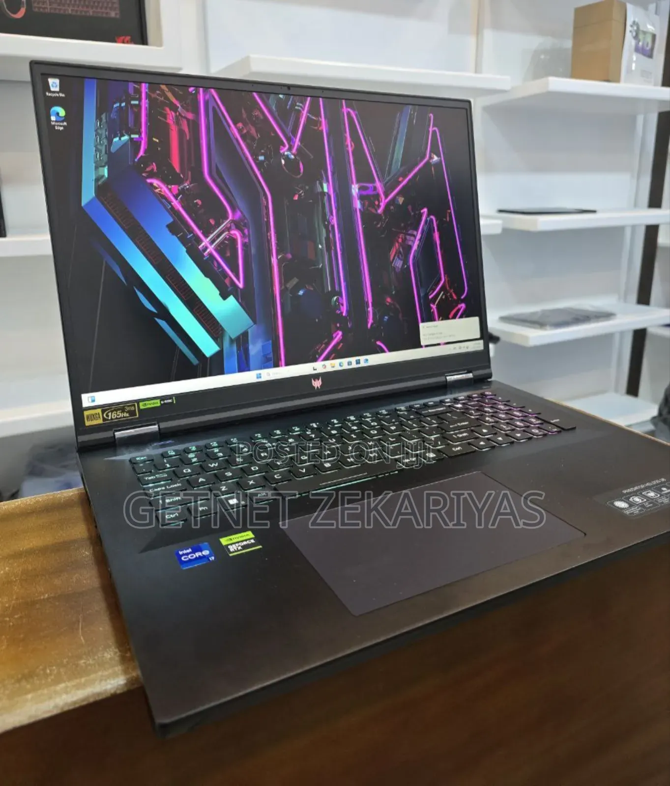 New Laptop Acer Predator Helios 16 16GB Intel Core I7 SSD 1T
