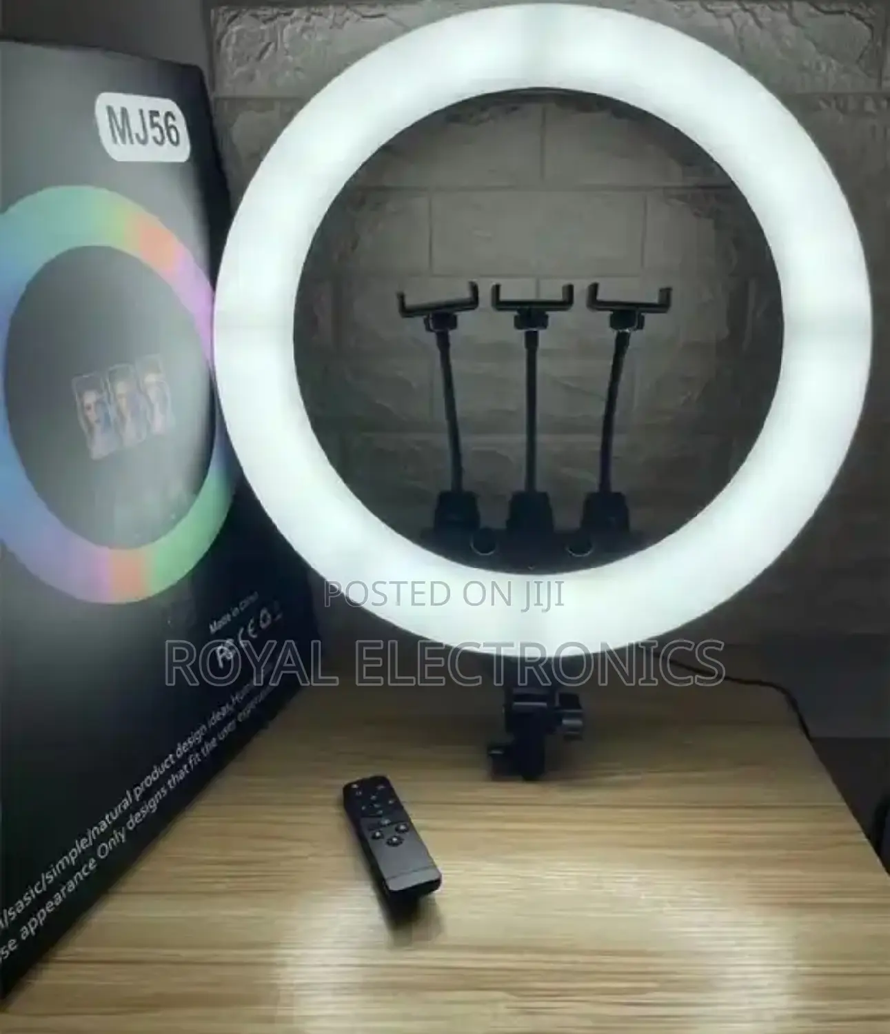 56 Centi Meter 22'' RGB Led Soft Ringlight With Stand