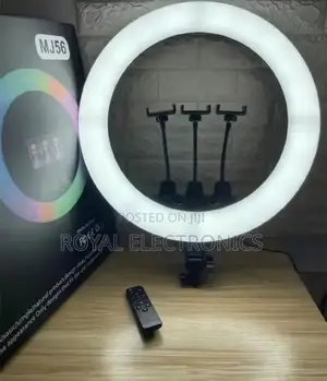 56 Centi Meter 22'' RGB Led Soft Ringlight With Stand