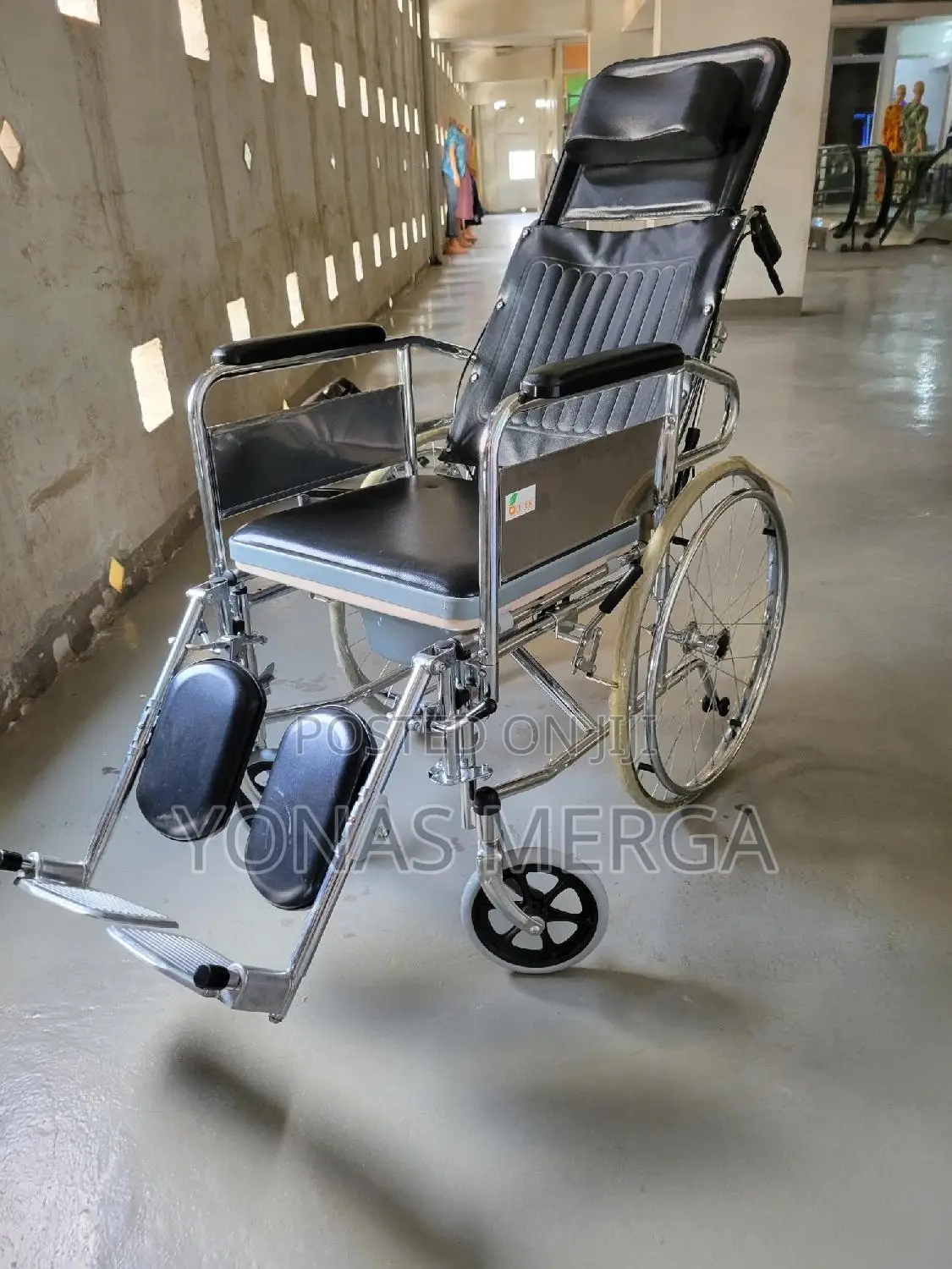 3in1 Adult Toilet Wheelchair缸scure Flexible Wheelchair