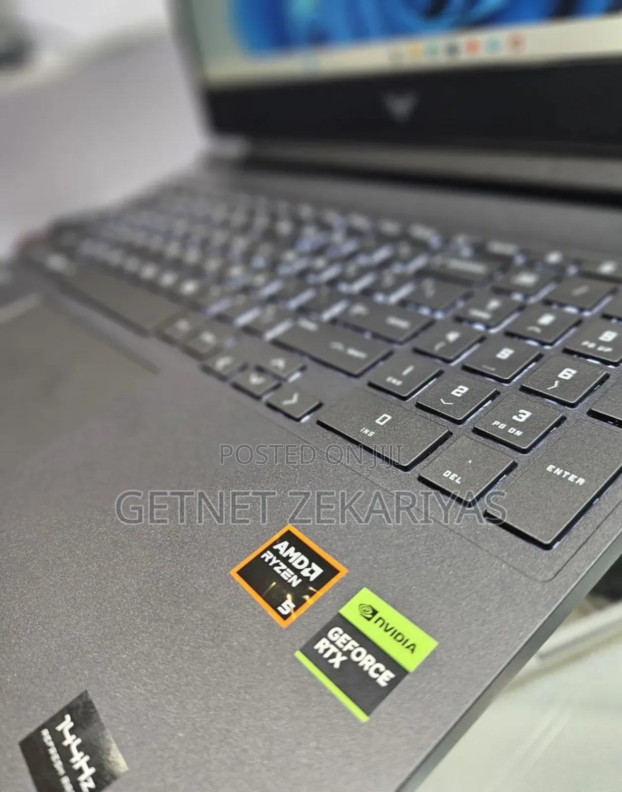 New Laptop HP Victus 16 8GB AMD Ryzen 7 SSD 512GB