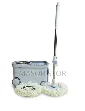 Spin Mop 360° Microfiber Mop / ከጠንካራ የተሰራ ባሊዉ የራሱ መጭመቂያ ያለው