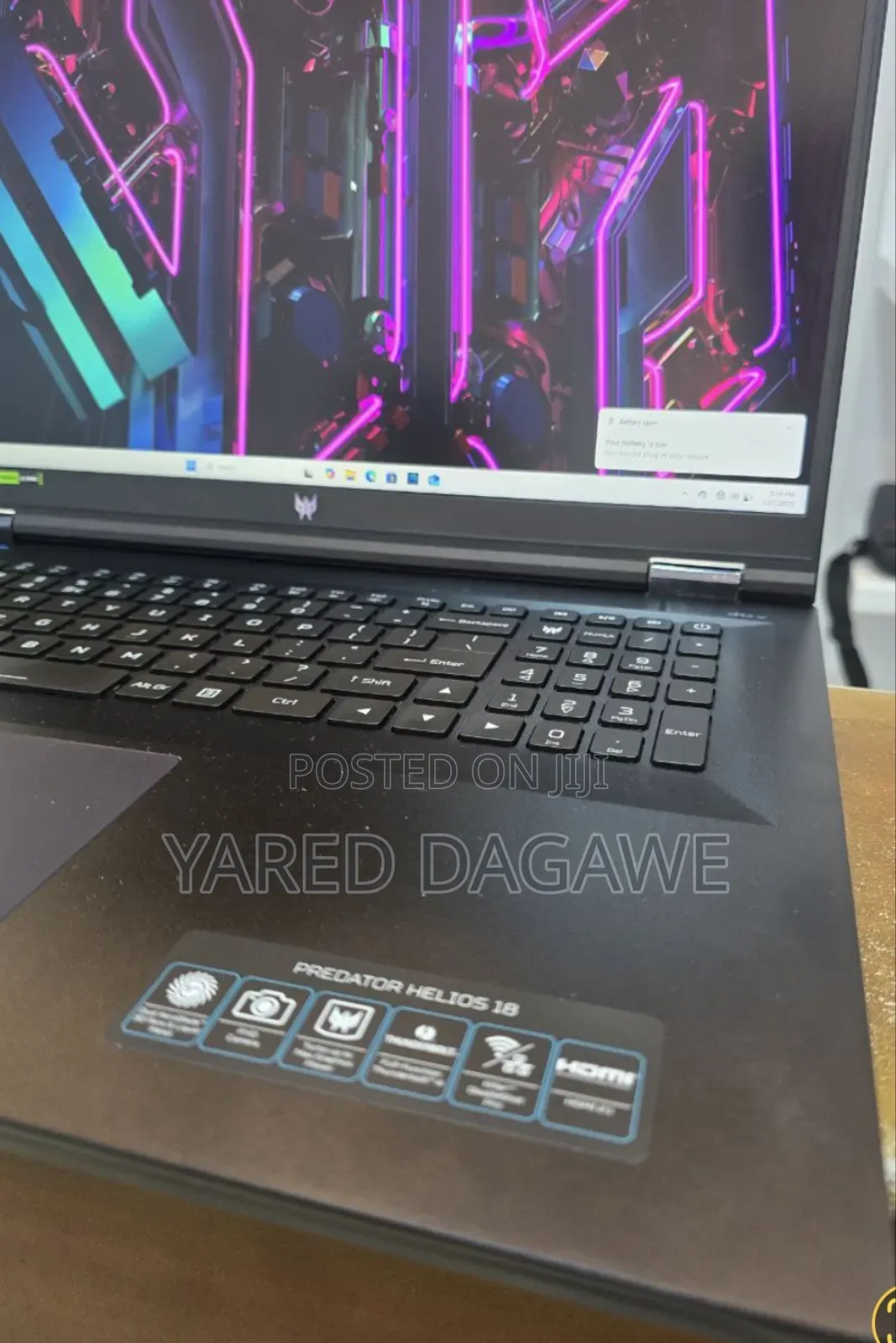 New Laptop Acer Predator Helios Neo 16 16GB Intel Core I7 SSD 1T