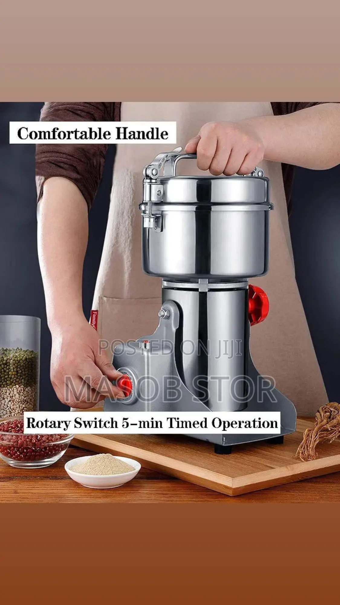 Grinder Machine//የቡና እና የቅመማ ቅመም መፍጫ