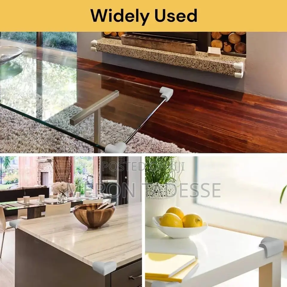 የልጆች የጠርዝ መከለከያ Baby Proofing Corner Protectors.