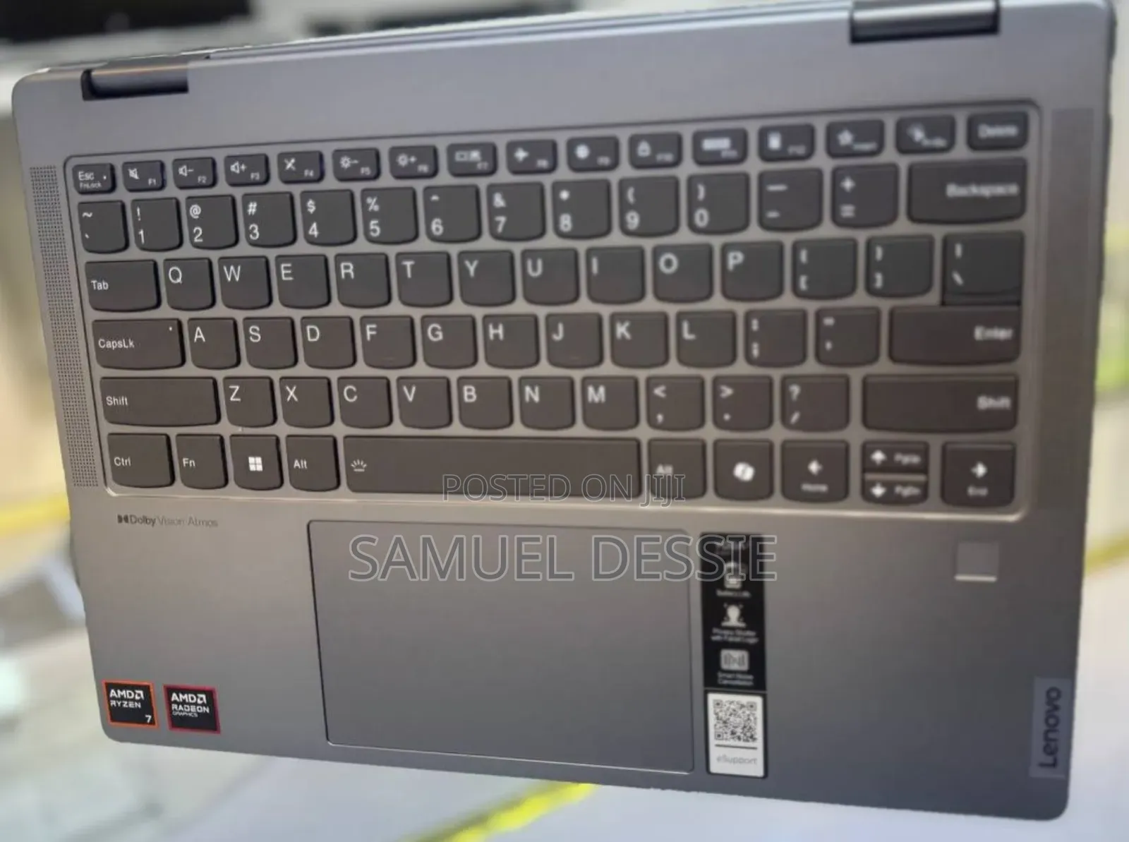 New Laptop Lenovo Yoga 7i 16GB AMD Ryzen 7 SSD 1T