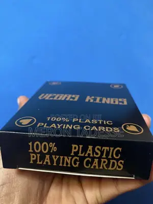 Plastic Playing Cards | Washable የሚታጠብ ካርታ