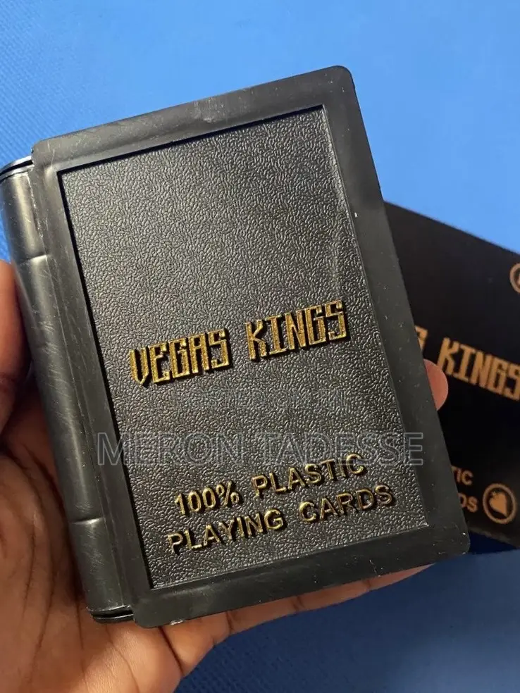 Plastic Playing Cards | Washable የሚታጠብ ካርታ