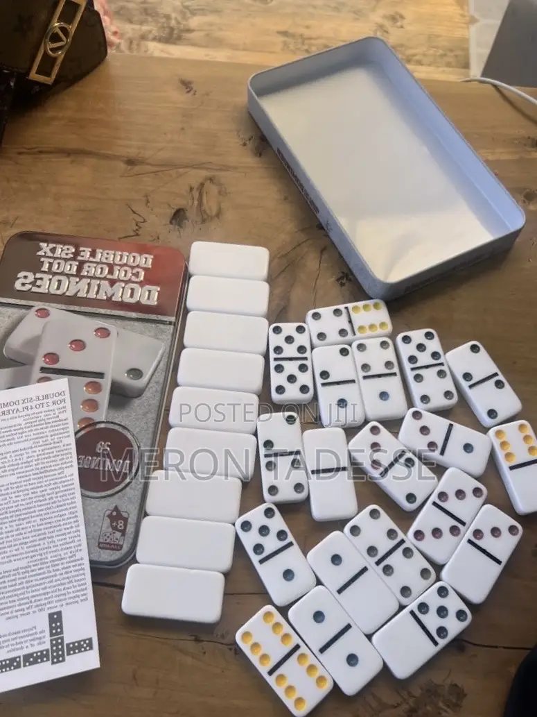 Dominoes Game Sets! 28 Tiles. ከቤተሰብ ከጓደኛ ጋር የሚጫወቱት ጨዋታ ዶሚኖስ