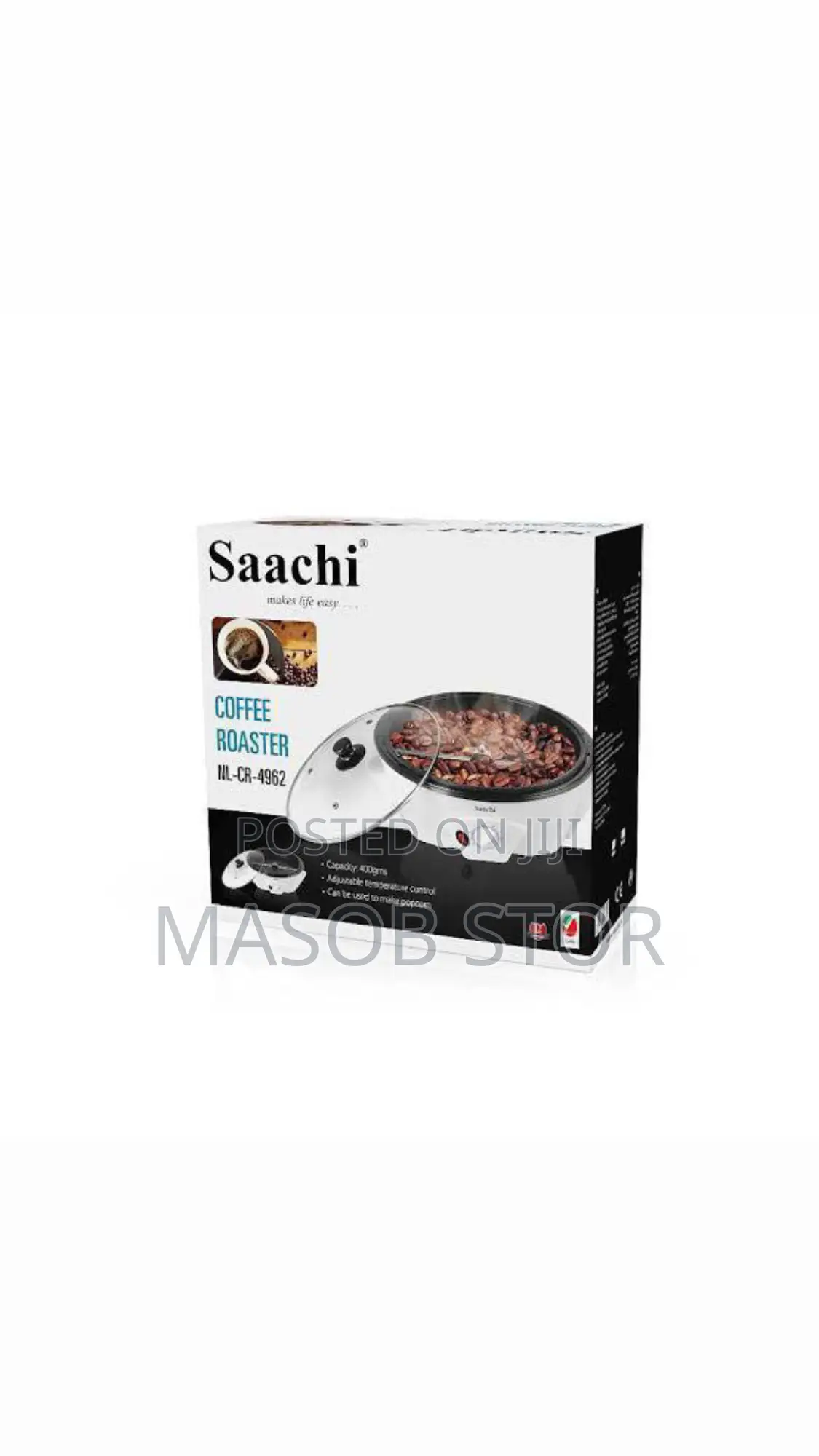 Saachi Coffee Roaster ዘመናዊ ቡና መቁያ