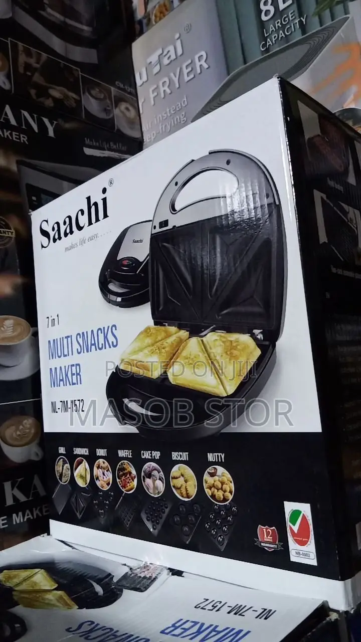 Sachi 7 In 1 Multi Snacks Maker /