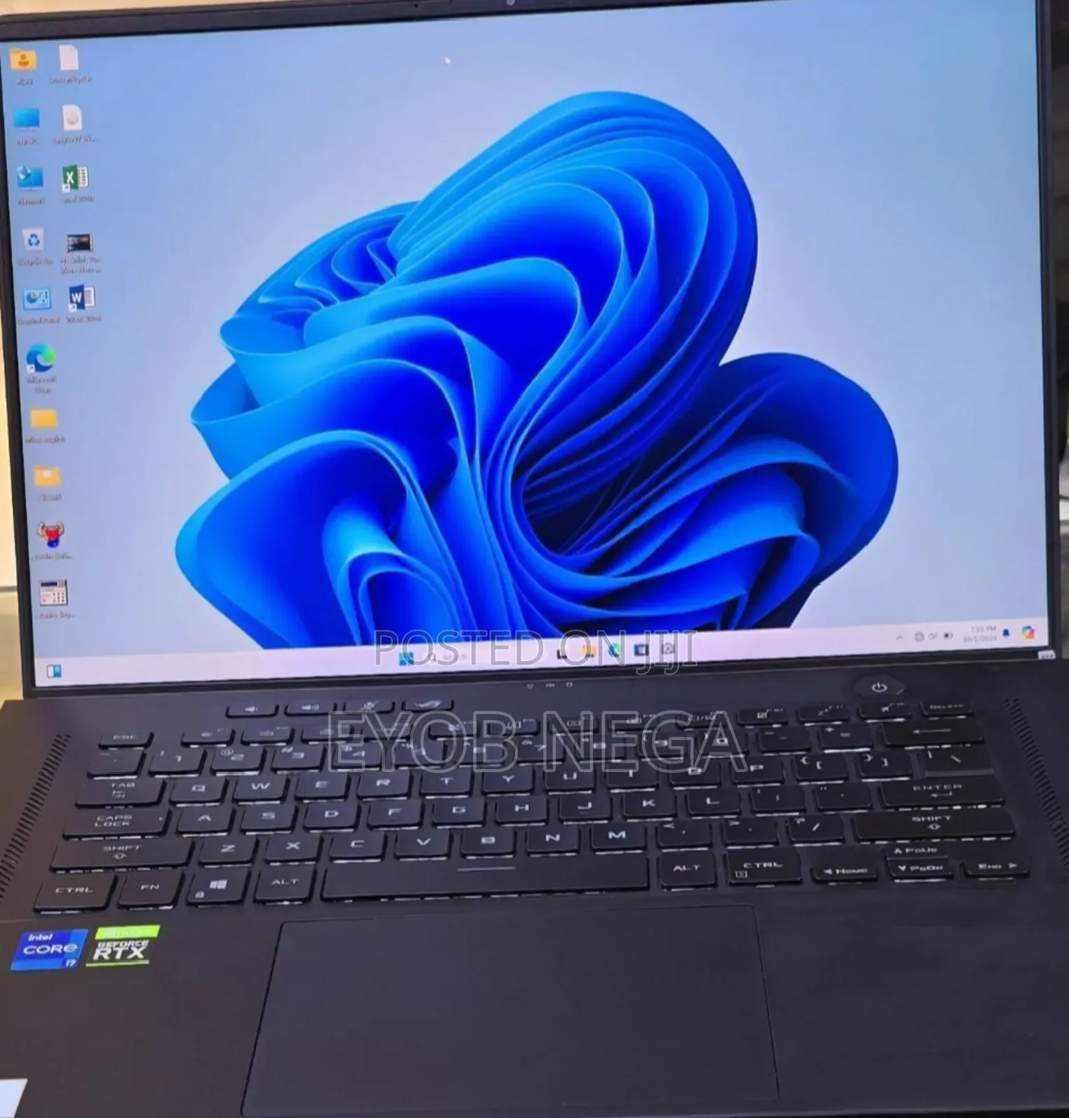 New Laptop Asus ROG Zephyrus M16 GU603HR 16GB Intel Core i7 SSD 512GB