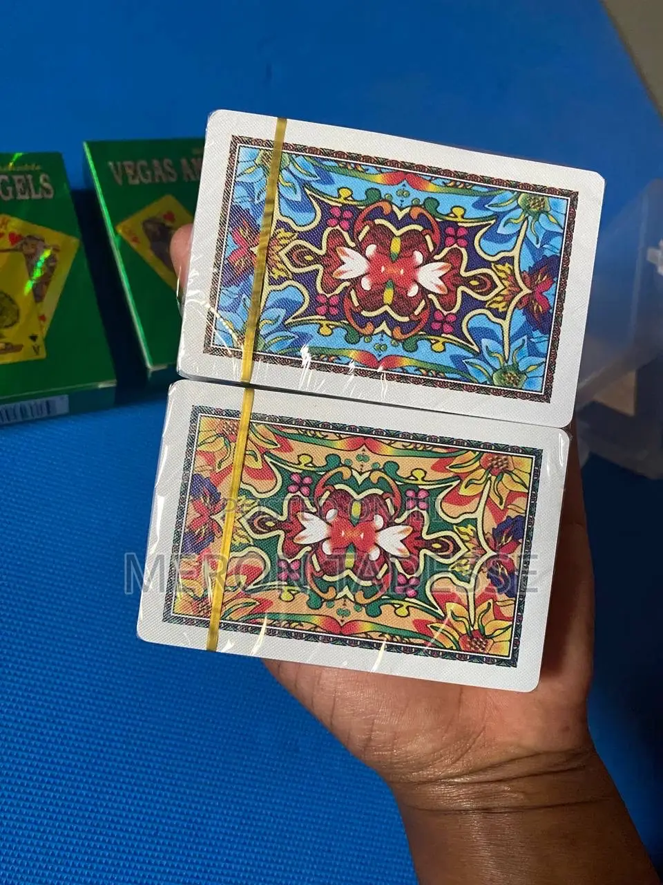 የፕላስቲክ ካርታ የማይወጋ የሚታጠብ Plastic Playing Cards