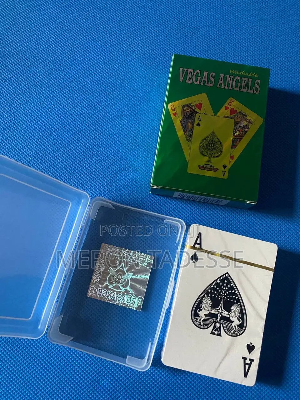 የፕላስቲክ ካርታ የማይወጋ የሚታጠብ Plastic Playing Cards