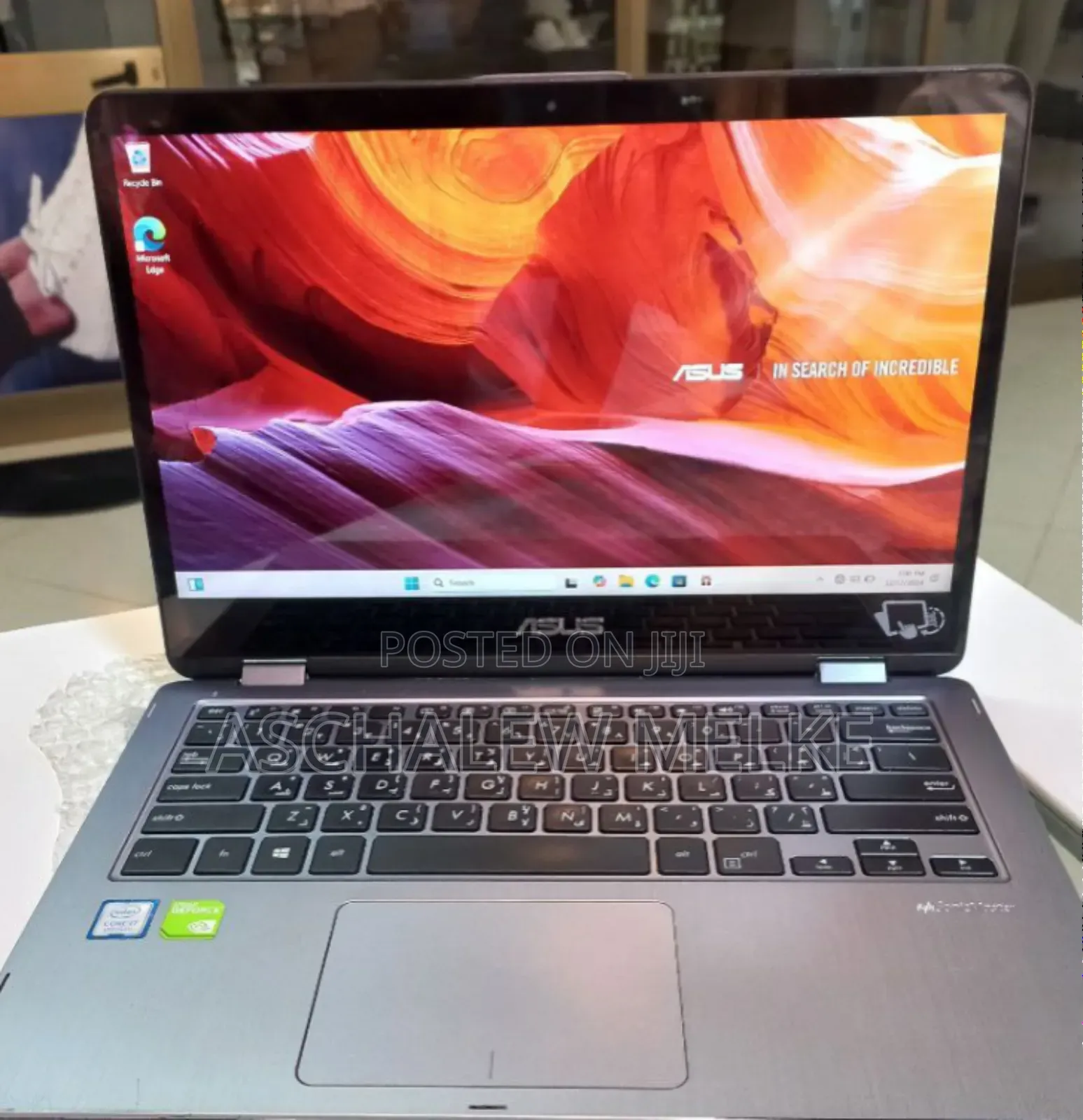 New Laptop Asus VivoBook Flip 14 TP410UA 8GB Intel Core I7 HDD 1T