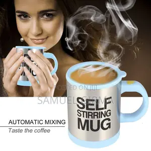  Save Time and Energy No Need to Plug Inself STIRRING MUG