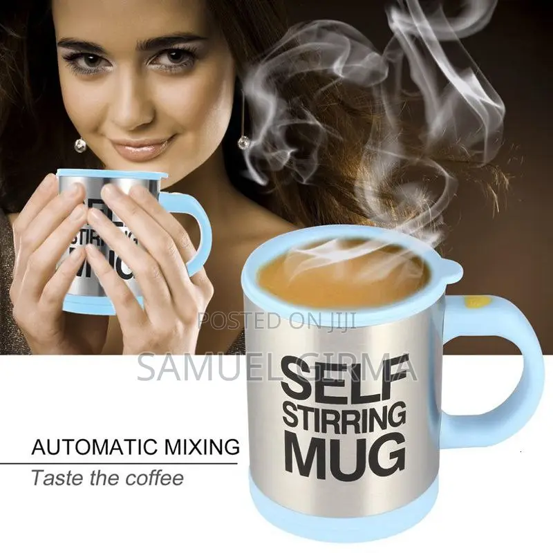  Save Time and Energy No Need to Plug Inself STIRRING MUG