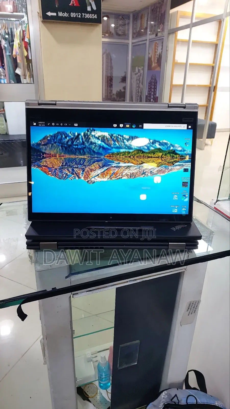 New Laptop Lenovo 8GB Intel Core I7 SSD 128GB