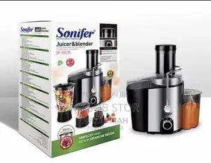 Sonifer Juicer Blender / ብርቱካን ካሮት አፕል አናናስ ጁስ ይሰራል ፋይበሩን