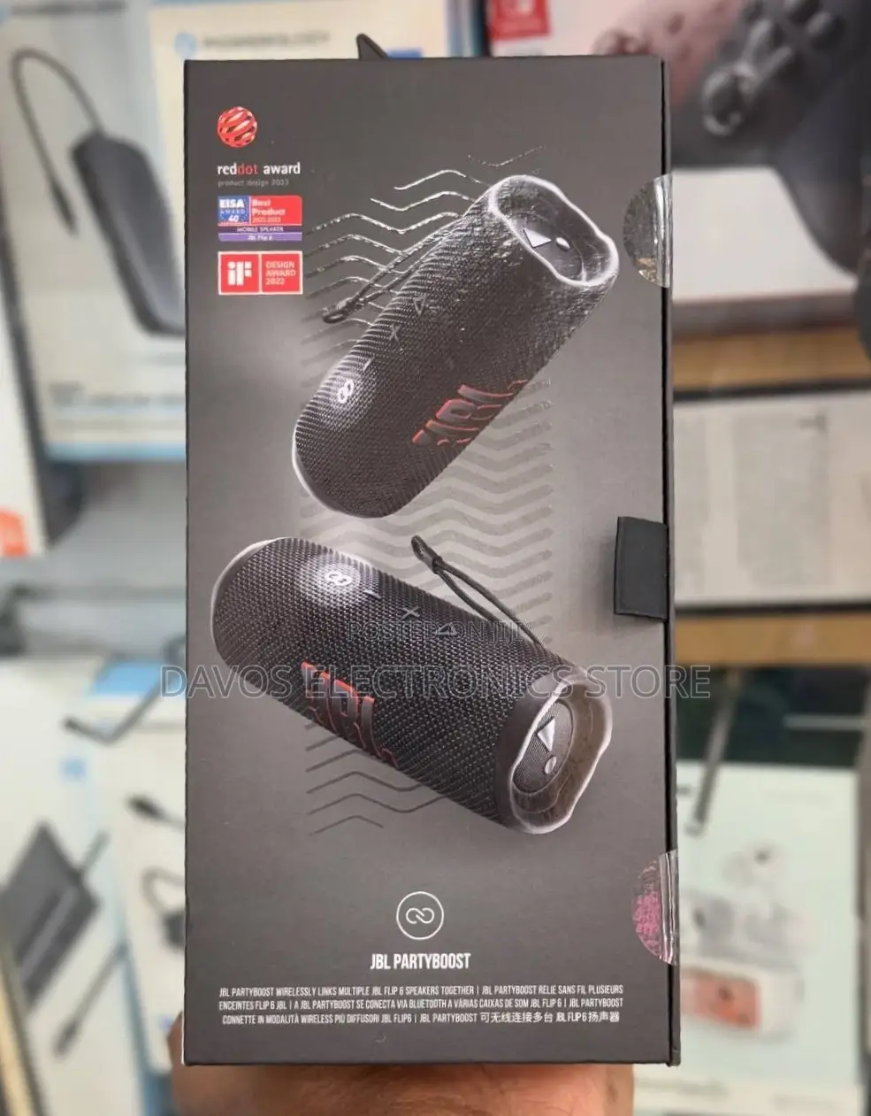 JBL Flip 6 Portable Waterproof Bluetooth Speaker