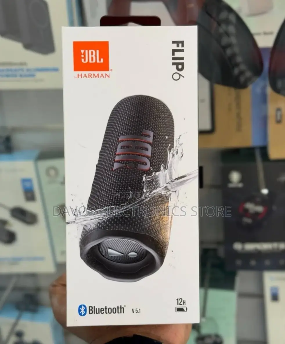 JBL Flip 6 Portable Waterproof Bluetooth Speaker