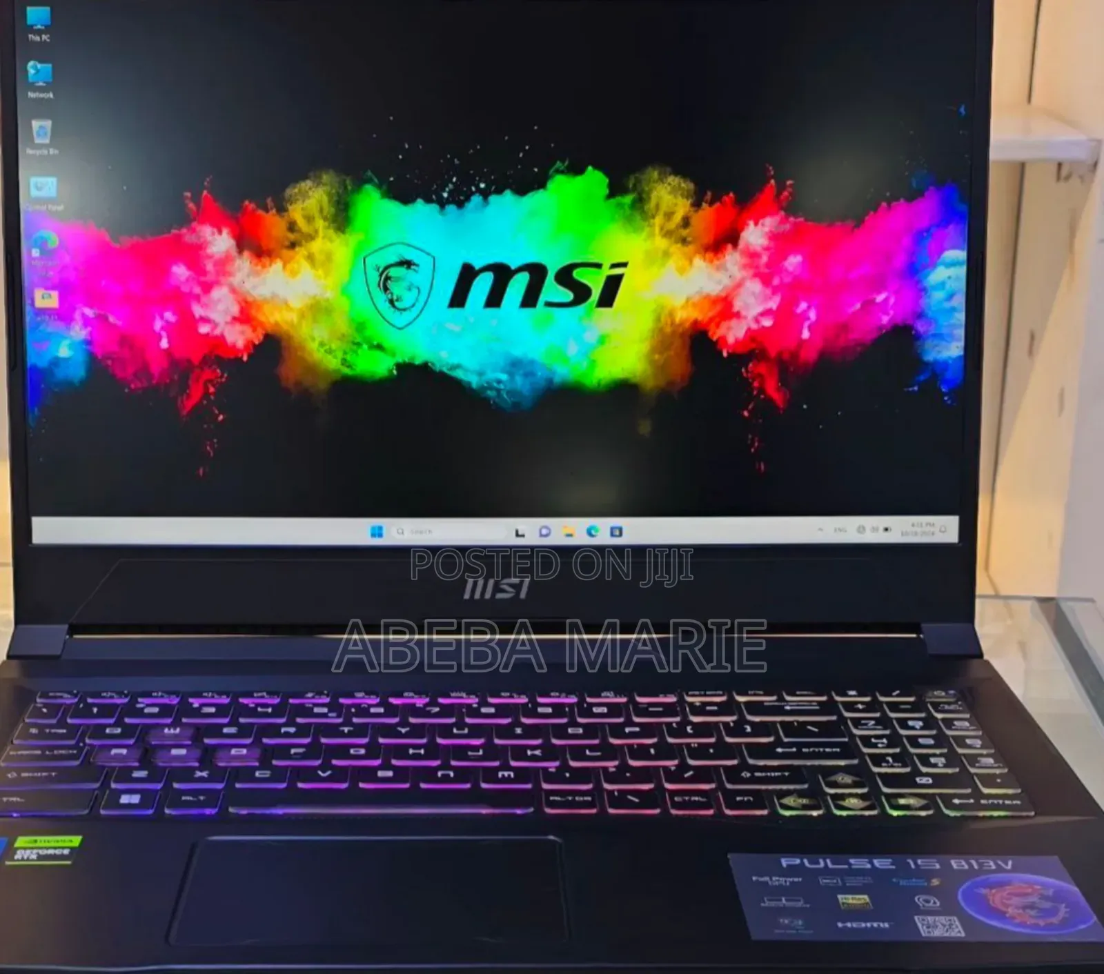 New Laptop MSI Pulse GL66 16GB Intel Core I9 SSD 1T