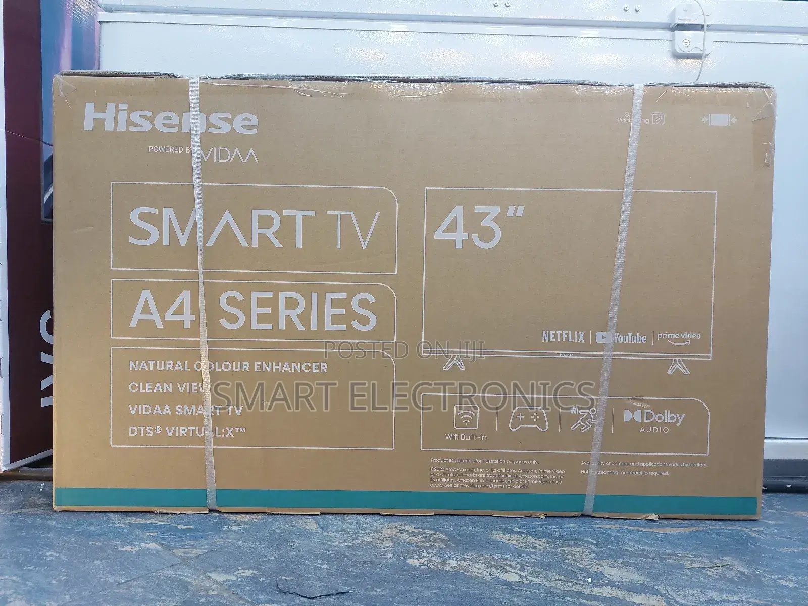 Hisense 43 Inch Smart Android Tv UHD TV