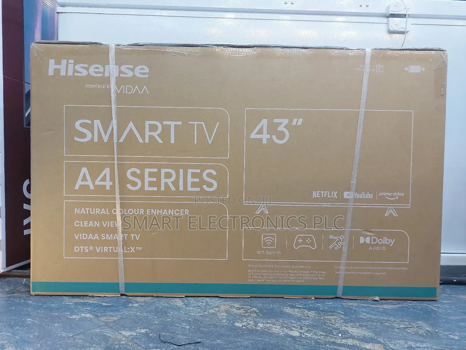 Hisense 43 Inch Smart Android Tv Uhd Tv