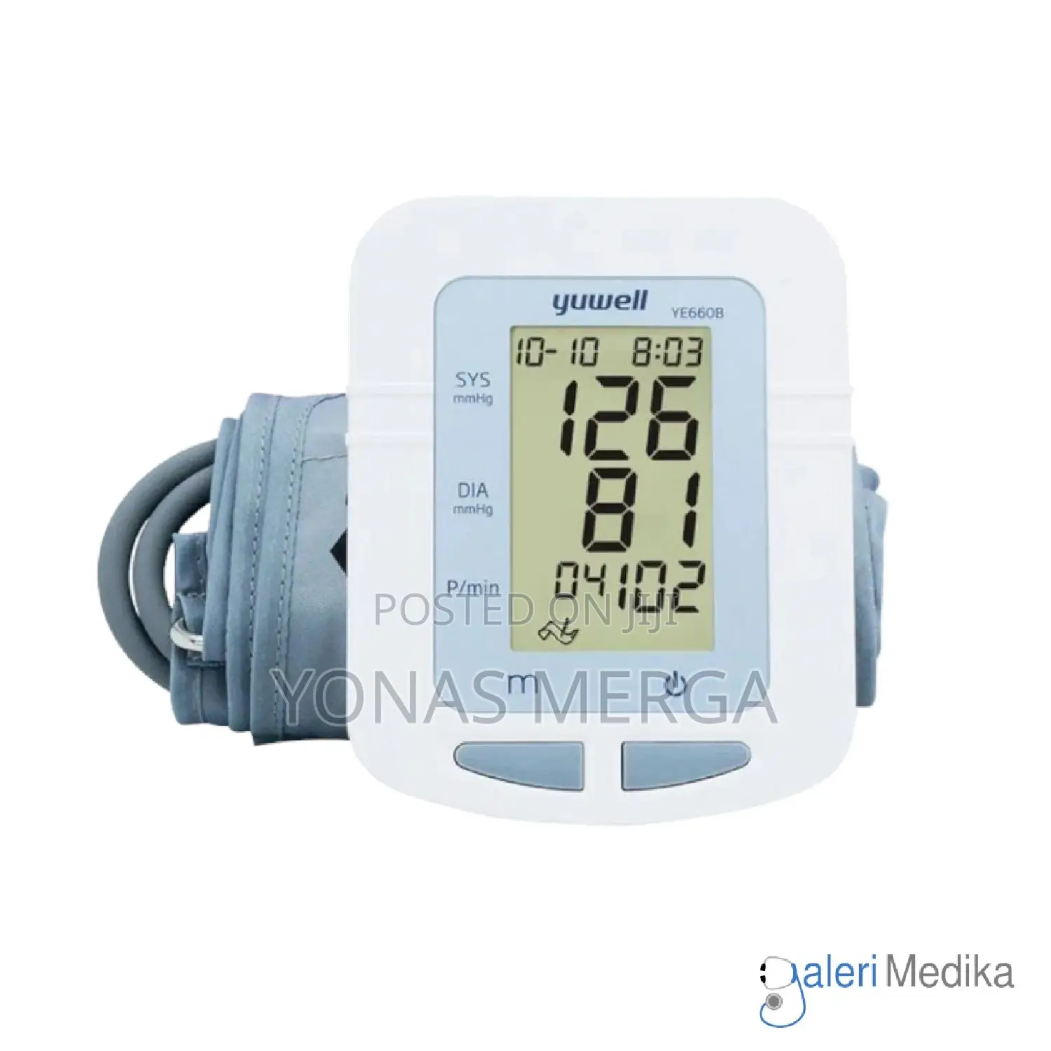 Electronic Blood Pressure Monitor物40 MMHG-260 MMHG Upper Arm