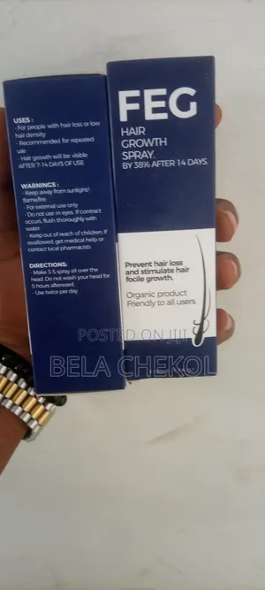 Photo - FEG Hair Growth 14 Days Change