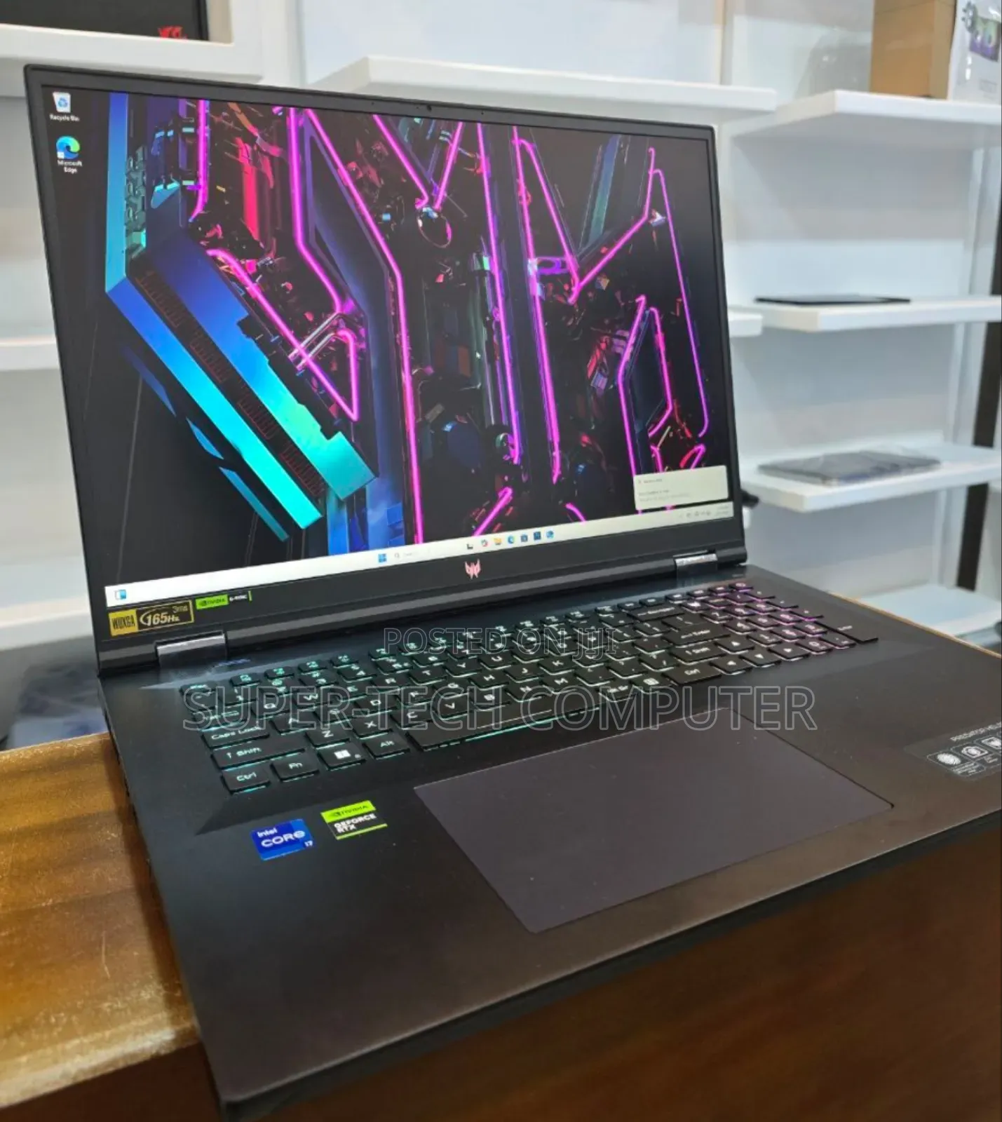 New Laptop Acer Predator Helios 300 16GB Intel Core I7 SSD 1T