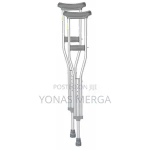 Photo - Auxiliary Crutches 娶crutches Aluminum (Yth) (4′ 6′′- 5′ 2′′)